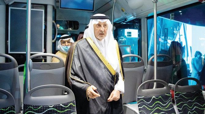 Gubernur Makkah Resmikan Prototipe Sistem Transportasi Umum Baru