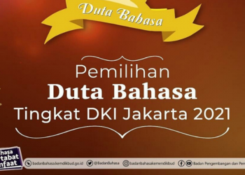 Pendaftaran Pemilihan Duta Bahasa DKI Jakarta 2021