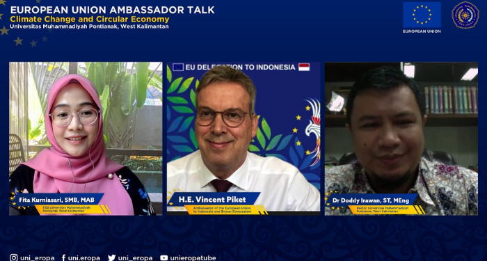 European Union Ambassador Talk Bahas Perubahan Iklim