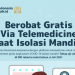 Fasilitas Telemedicine Mudahkan Pasien Covid-19 saat Isoman