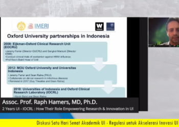 Dua Tahun Kerja sama UI dan Oxford University dalam Bidang Pemberdayaan Penelitian & Inovasi