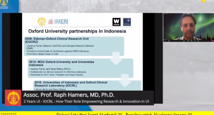 Dua Tahun Kerja sama UI dan Oxford University dalam Bidang Pemberdayaan Penelitian & Inovasi