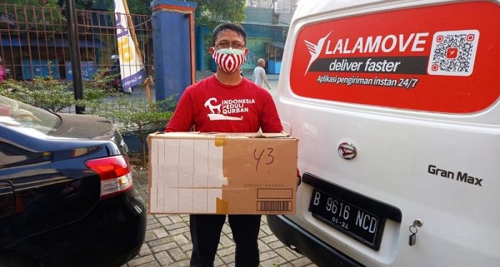 Lalamove - ACT Bandung dan DT Peduli Bagikan Daging Kurban Bagi Masyarakat yang Membutuhkan