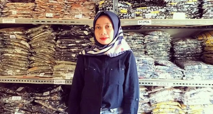 Bisnis Baju Big Size Natalia Dewi Maju Berkat Rajin Pelatihan Daring