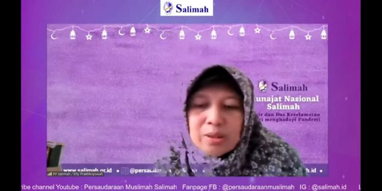 Peduli Negeri, PP Salimah Munajat Nasional Hadapi Pandemi