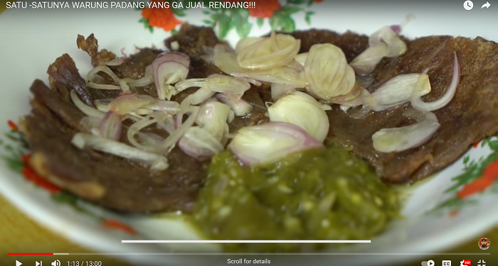 Rumah Makan Padang Tak Sajikan Menu Rendang, Tetap Ramai Pembeli