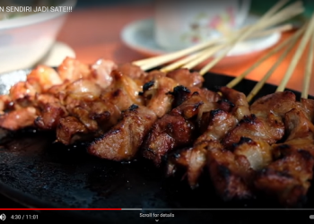 Rahasia Kelezatan Sate Kambing Tanpa Bumbu di Tegal, Tetap Ramai Pembeli