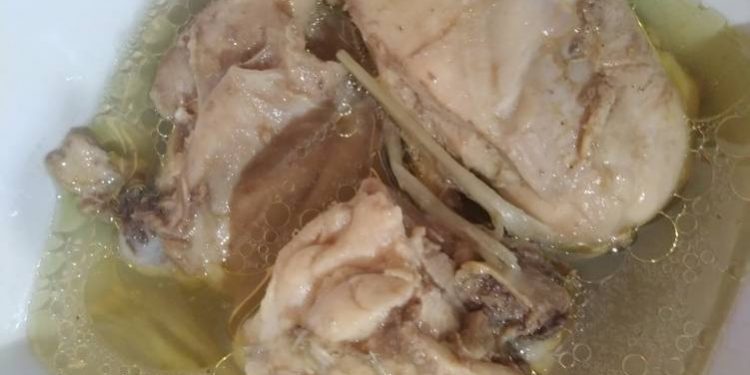 ayam rebus bumbu