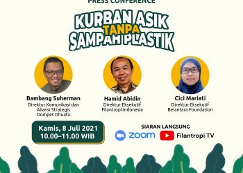 Gerakan Kurban Asyik Tanpa Sampah Plastik