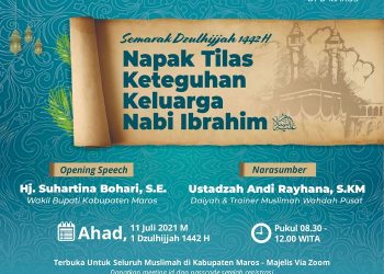 Muslimah Wahdah Daerah Maros Gelar Semarak Dzulhijjah Virtual