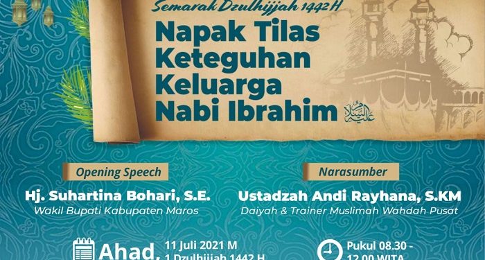 Muslimah Wahdah Daerah Maros Gelar Semarak Dzulhijjah Virtual