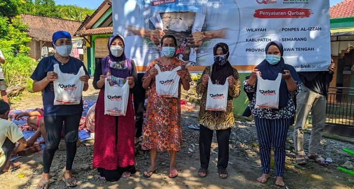 BMH Jawa Tengah Salurkan Qurban dari Jawa Hingga ke Afrika