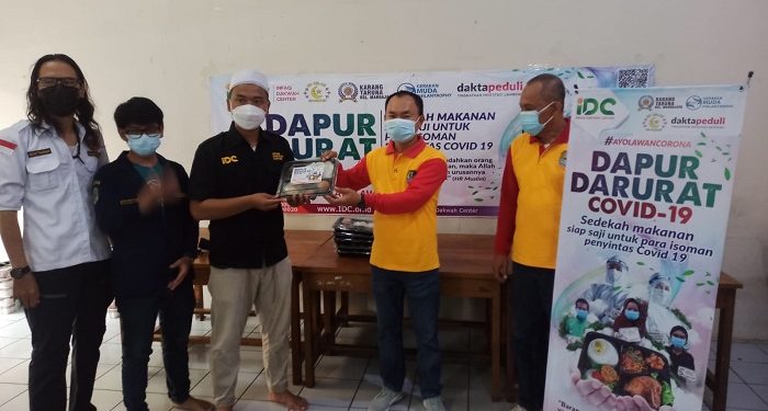 IDC Tebar Paket Makanan Siap Saji untuk Penyintas Covid-19 Isolasi Mandiri
