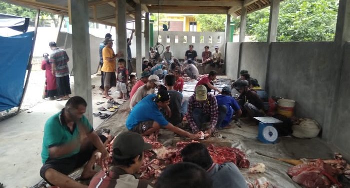 RQV Indonesia Tebar Daging Qurban Serentak di Rumah Qur'an seluruh Nusantara