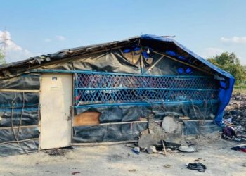 India Hancurkan Masjid di Kamp Pengungsi Rohingya