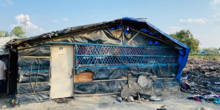 India Hancurkan Masjid di Kamp Pengungsi Rohingya