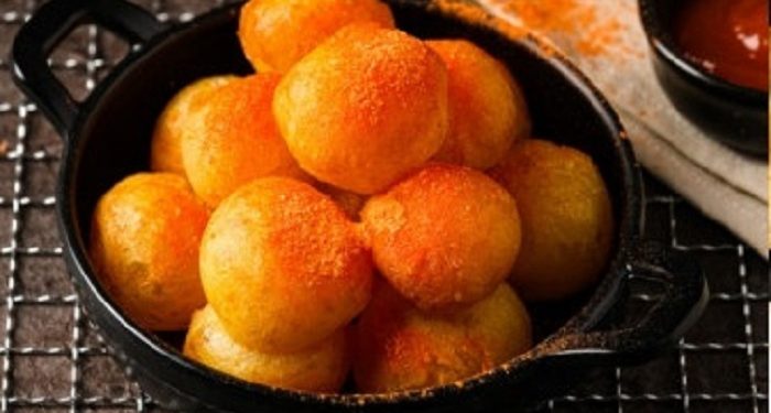 Resep Potato Sago Pompom, Camilan Kentang Berbalut Sagu