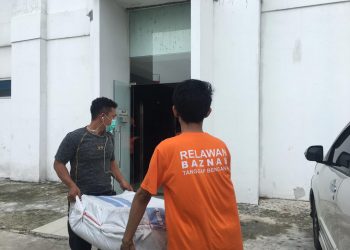 BAZNAS Salurkan Bantuan Logistik untuk Pasien Isolasi Covid-19 di Jakarta