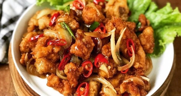 Resep Ayam Goreng Saus Gohiong ala Restoran China