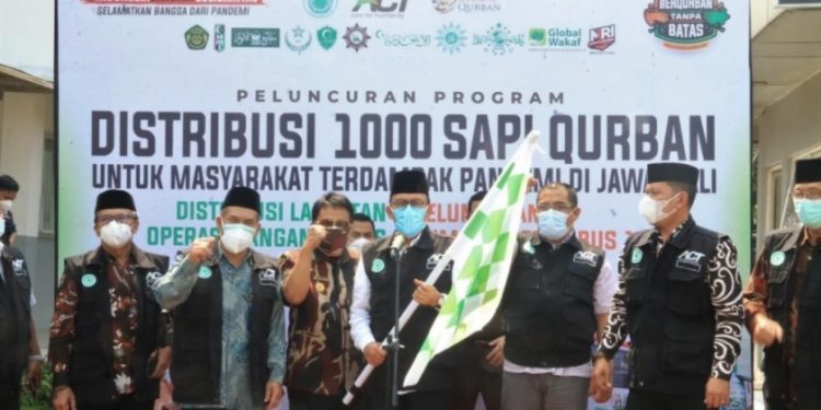 ACT Tebar 1.000 Sapi Kurban untuk Masyarakat Terdampak Pandemi di Jawa-Bali