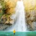 Menikmati Keindahan Curug Cimarinjung di Geopark Ciletuh Sukabumi