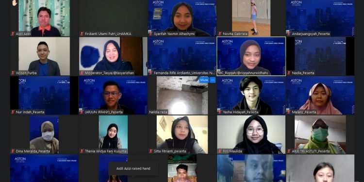 Peringati Hari Remaja Nasional, ASTON Priority Simatupang Adakan Kelas Webinar ‘Public Speaking’