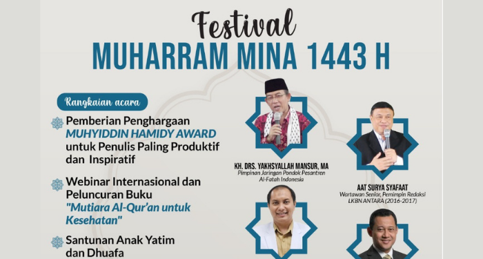 Kantor Berita MINA akan Selenggarakan Festival Muharram 1443 H