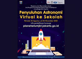 Penyuluhan Astronomi Virtual ke Sekolah