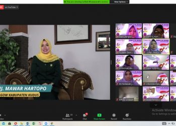 Ketua Salimah Jateng Lantik Ketua Salimah Kudus Periode 2021-2026