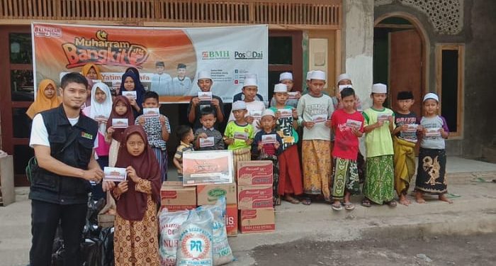 BMH-Pos Daí Berbagi Santunan Muharram Di Panti Asuhan dan Door to Door