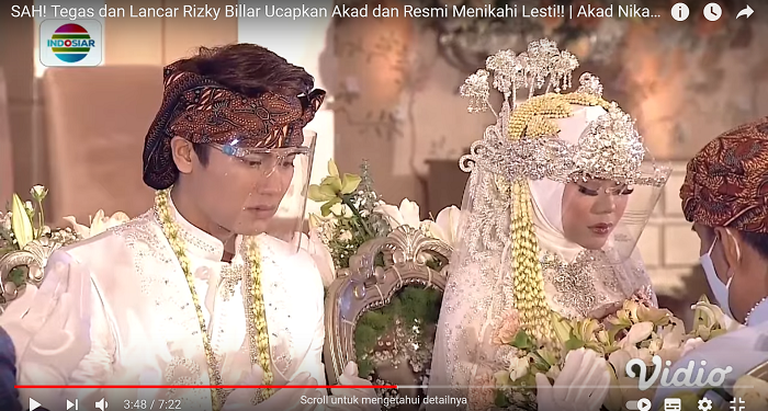 Barakallah, Rizky Billar dan Lesti Kejora Resmi Menikah