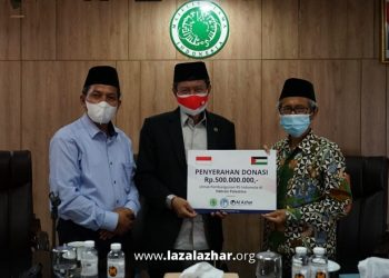 LAZ Al Azhar Salurkan Donasi untuk Pembangunan Rumah Sakit di Palestina