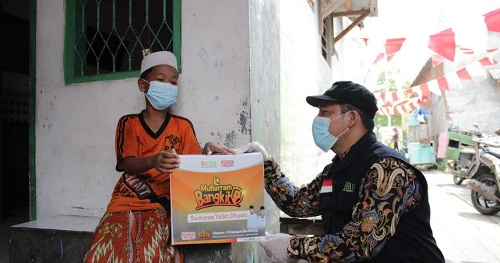 Laznas BMH Jatim Berbagi Bareng Anak Yatim di 21 Kota