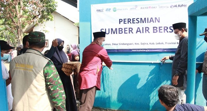 Bersinergi Bangun Sumur Bor untuk Warga Desa Sindangsari