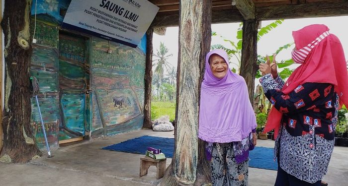Saung Ilmu Desa Tanjungpura Jadi Pusat Gerakan Posyandu Lansia