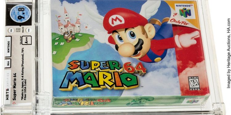 Game Jadul Super Mario Bros Laku Terjual 2 Juta Dolar