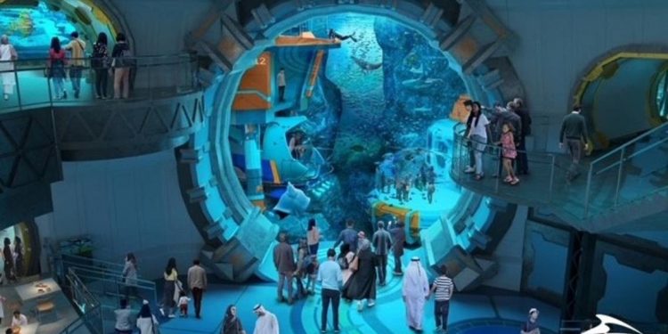 SeaWorld Abu Dhabi akan Jadi Akuarium Terbesar di Dunia