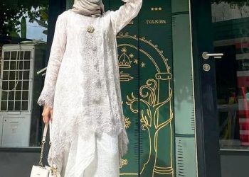 Inspirasi Outfit Motif Viscose Muslimah