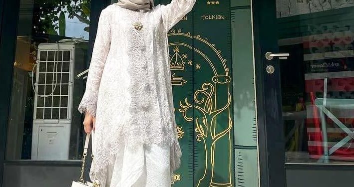 Inspirasi Outfit Motif Viscose Muslimah