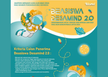 Beasiswa Desamind 2.0 untuk Mahasiswa S1 atau D4