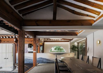 Rumah Tradisional Korea Diubah Menjadi Kafe Estetis