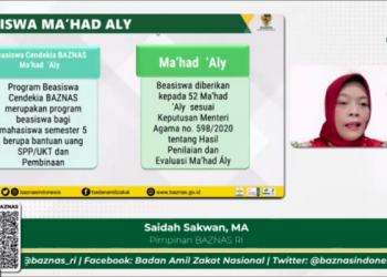Beasiswa Cendekia Ma’had ‘Aly untuk Mahasiswa Semester 5 dan Beasiswa untuk Santri
