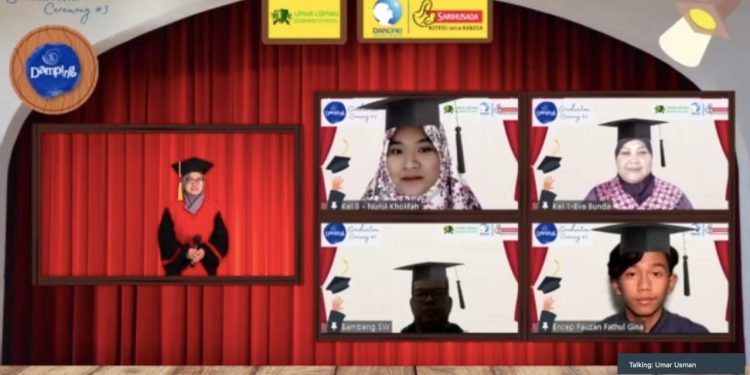 Danone Indonsia-Kampus Bisnis Umar Usman Berikan Pendampingan Bisnis kepada 1000 UMKM