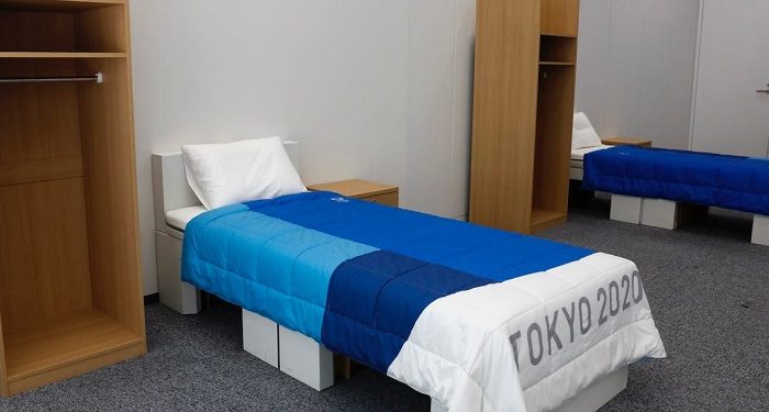 Tempat Tidur Kardus Olimpiade Dialihfungsikan untuk Pasien Covid-19 di Osaka