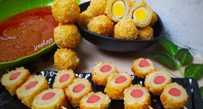 Menu Cilok Crispy Kuah Kacang Recommended Temani Harimu di Rumah Saja