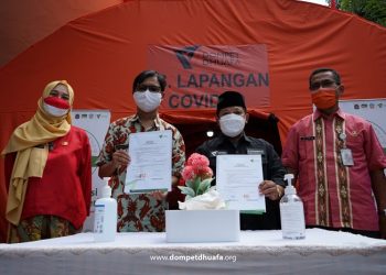 Dompet Dhuafa Bersama RSUD Cipayung Dirikan RS Lapangan Untuk UGD