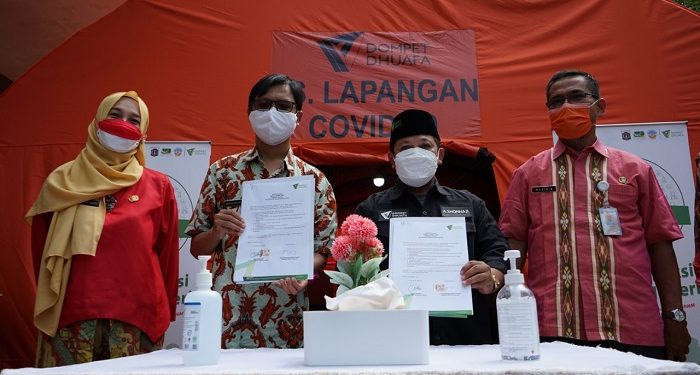 Dompet Dhuafa Bersama RSUD Cipayung Dirikan RS Lapangan Untuk UGD