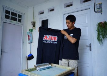 Berkah Zakat, Cerita Agus Dulu Jualan Buah Kini Jadi Bos Konveksi