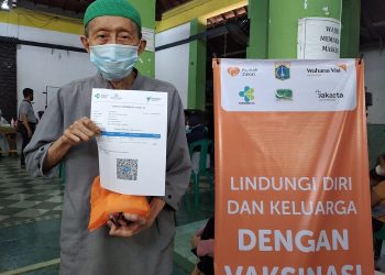 Wahana Visi Indonesia Bersama Rumah Zakat Membantu Percepatan Program Vaksinasi Di Jakarta