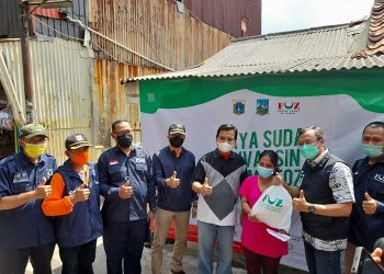 LAZ Al Azhar Bersama FOZWIL DKI Menggelar Vaksinasi di Jakarta Pusat